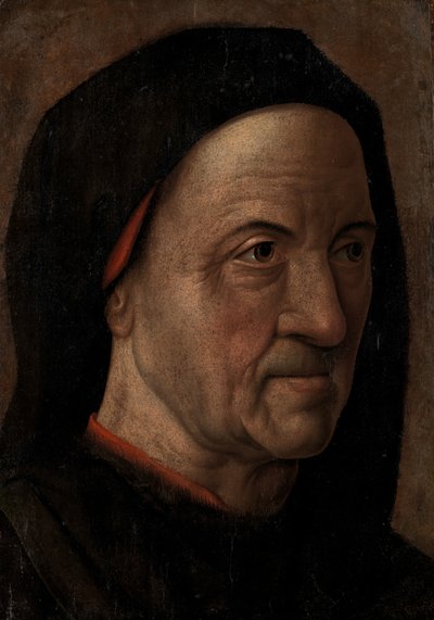Portret van een oude man, ca. 1470-75 door Hugo van der Goes