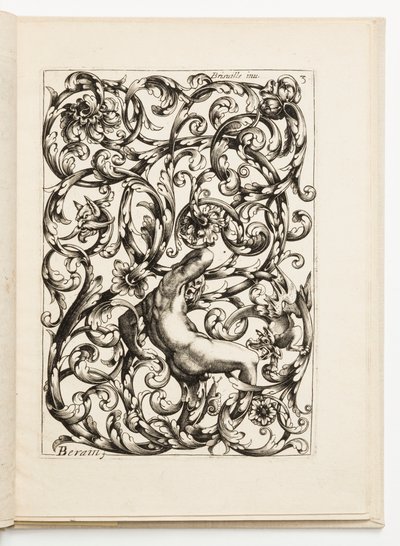 Blad 3, uit Diverses pièces de serruriers door Hugues Brisville