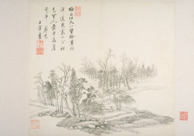 Album na oude meesters en gedichten door Hui Wang