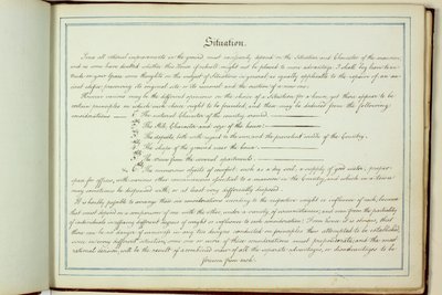 Rood Boek: Welbeck door Humphry Repton
