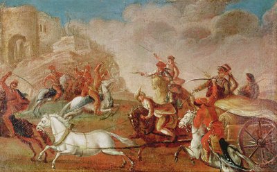 Kuruc-opstand in Hongarije tegen de Habsburgers 1703-11 door Hungarian School