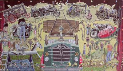 Op de Vintage Show, 1993 door Huw S. Parsons