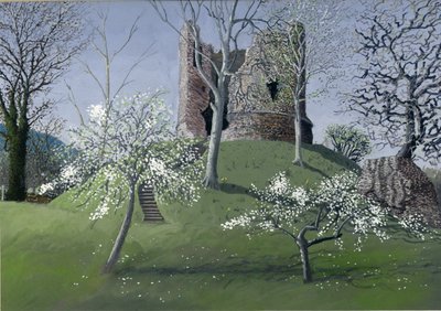Kasteel van Longtown, 1992 door Huw S. Parsons