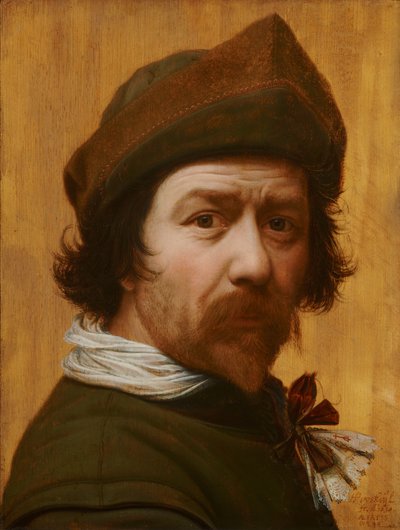 Zelfportret door Huygh Pietersz. Voskuyl