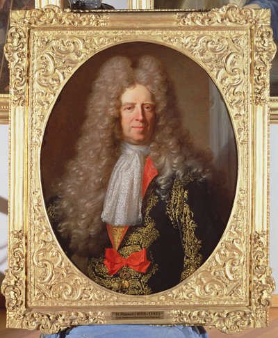 Graaf Ferdinand Bonaventura Harrach (1636-1706), Hoofd Rentmeester van Koning Leopold I van Hongarije (1640-1705), 1698 door Hyacinthe Francois Rigaud