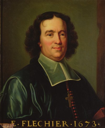 Esprit Flechier (1632-1710) Bisschop van Nimes door Hyacinthe Francois Rigaud