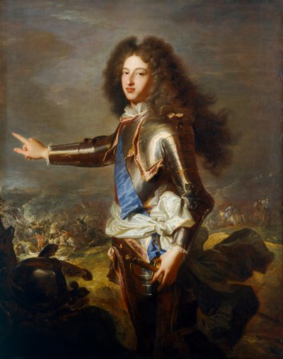 Louis, hertog van Bourgogne, c.1702 door Hyacinthe Francois Rigaud