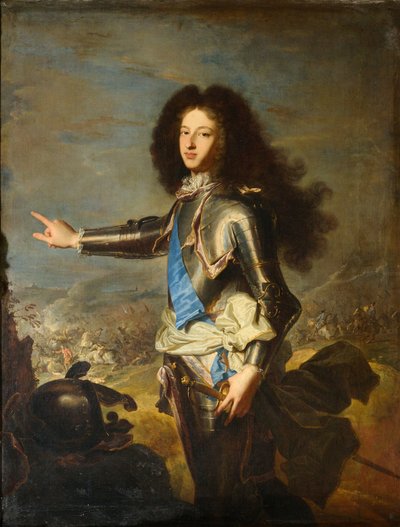 Louis de France, Hertog van Bourgondië 1682-1712, begin 18e eeuw door Hyacinthe Francois Rigaud
