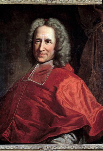 Portret van kardinaal Guillaume Dubois, aartsbisschop van Cambrai door Hyacinthe Francois Rigaud