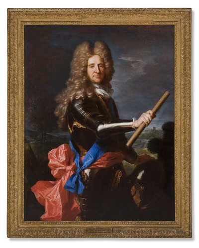Portret van Hans Willem Bentinck, 1e Graaf van Portland, 1699 door Hyacinthe Francois Rigaud