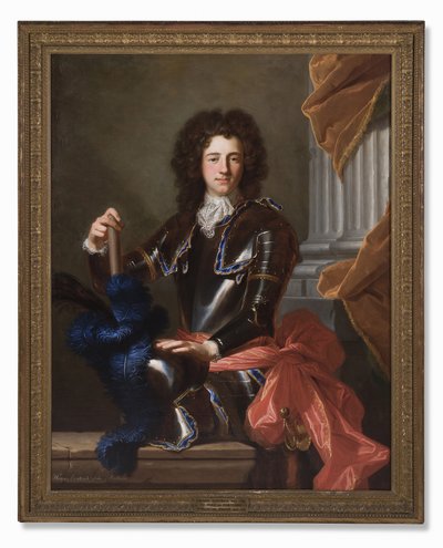 Portret van Henry Bentinck, later 1e Hertog van Portland, 1699 door Hyacinthe Francois Rigaud