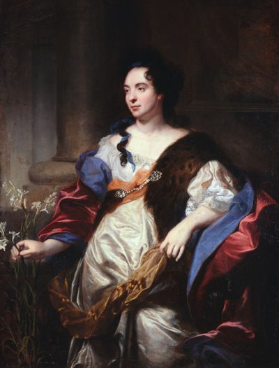 Portret van Marie Cadenne, vrouw van Desjardins (1640-94), 1684 door Hyacinthe Francois Rigaud