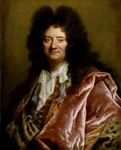 Portret van een Heer, ca. 1705 door Hyacinthe Francois Rigaud