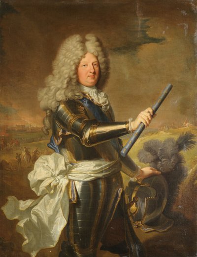 Louis de France, Dauphin 1661-1711, bekend als de Grote Dauphin, 1688 door Hyacinthe François Honoré Rigaud