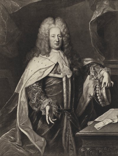 Henry St John, Burggraaf Bolingbroke door Hyacinthe Rigaud