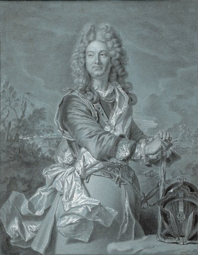 Maarschalk van Frankrijk door Hyacinthe Rigaud