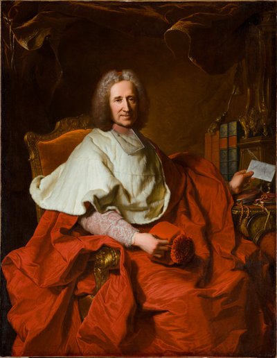 Portret van kardinaal Guillaume Dubois, 1723 door Hyacinthe Francois Rigaud
