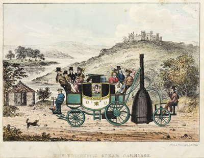 De Edinburgh Stoomkoets door I.D. after Jones