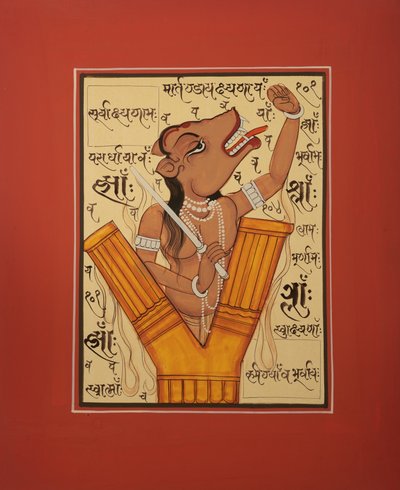 Oude tantrische zwijnengodin door IMAGINEERS STUDIO
