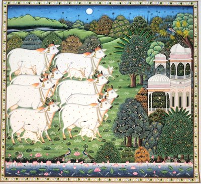 Sacred Cows Moonlit Palace door IMAGINEERS STUDIO