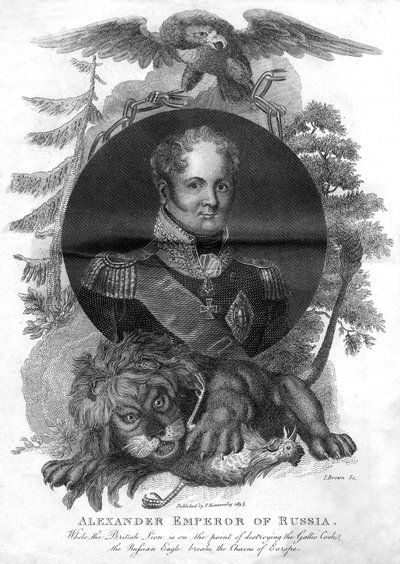 Alexander I, keizer van Rusland door I. Brown