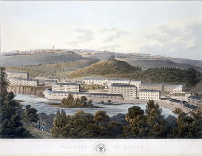 De stad Lanark, uit 