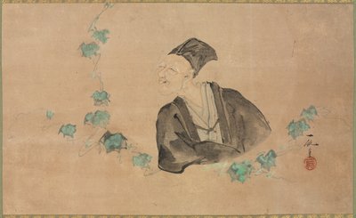 Portret van Basho door Ichijun