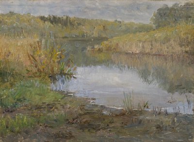 Een rivier in Frankrijk door Ida von Schulzenheim