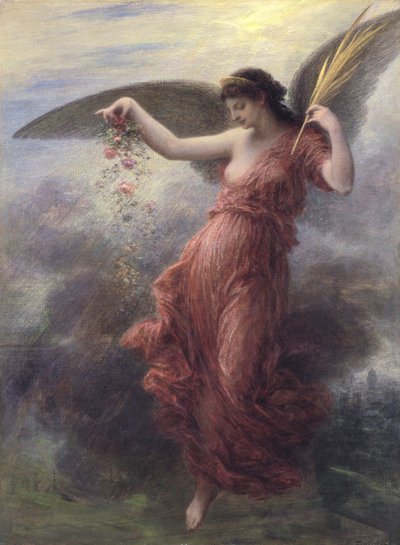 Onsterfelijkheid door Ignace Henri Jean Fantin Latour