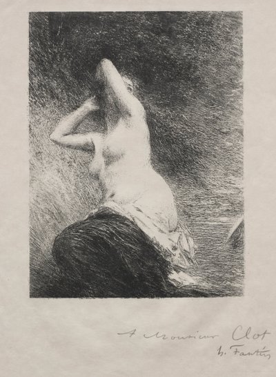 Ariadne, 1900 door Ignace Henri Jean Fantin Latour