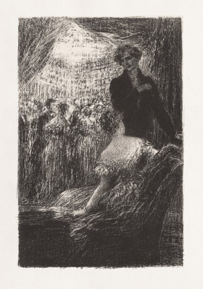 Hector Berlioz, zijn leven en zijn werken: Symphonie Fantastique-- Een bal door Ignace Henri Jean Fantin Latour