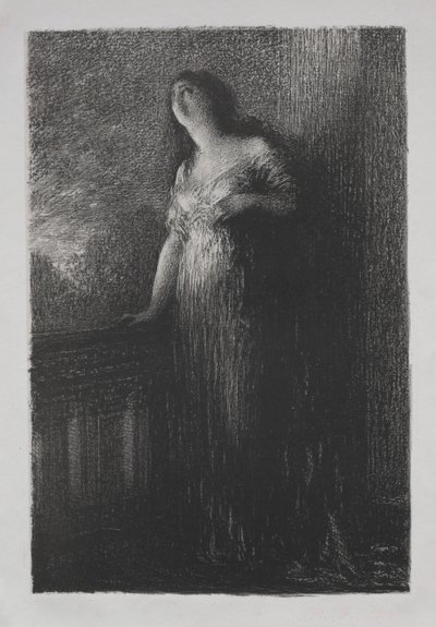 Juliats Aria door Ignace Henri Jean Fantin Latour