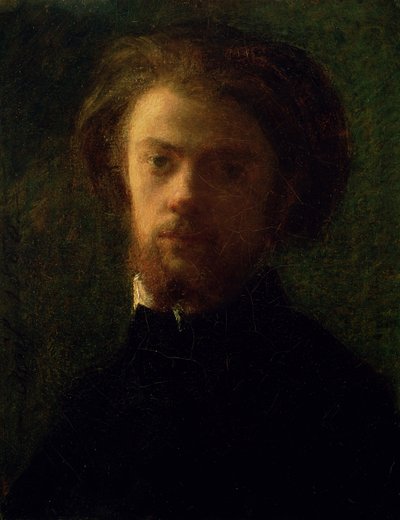 Zelfportret door Ignace Henri Jean Fantin Latour