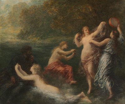 Tannhäuser, 1886 door Ignace Henri Jean Fantin Latour