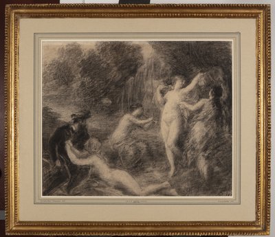 Tannhäuser op Venusberg door Ignace Henri Jean Fantin Latour