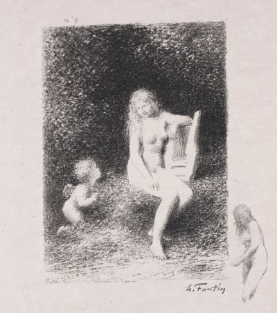 XXI door Ignace Henri Jean Fantin Latour