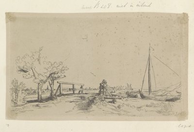 Bruggetje van Six door Ignace Joseph de Claussin