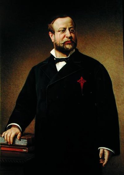 Portret van Francisco de Borja Queipo de Llano y Gayoso de los Cobos door Ignacio Suarez Llanos