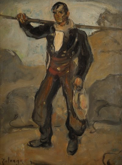 De veehouder - El Vaquero door Ignacio Zuloaga