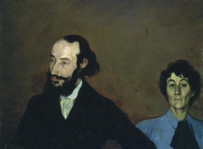 Charles Morice en zijn vrouw, 1889, Olieverf op doek, 70 × 90 cm door Ignacio Zuloaga y Zabaleta