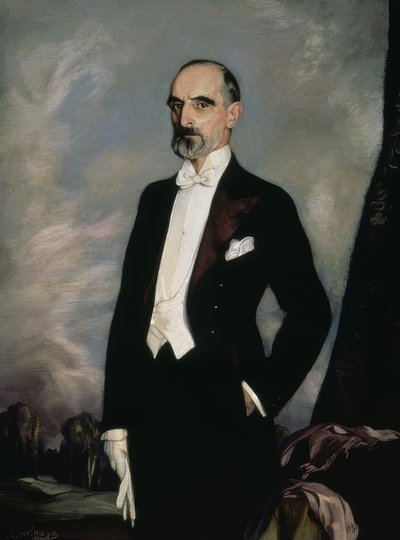 Francisco Cambo (1876-1947) advocaat, econoom en Spaans politicus door Ignacio Zuloaga y Zabaleta