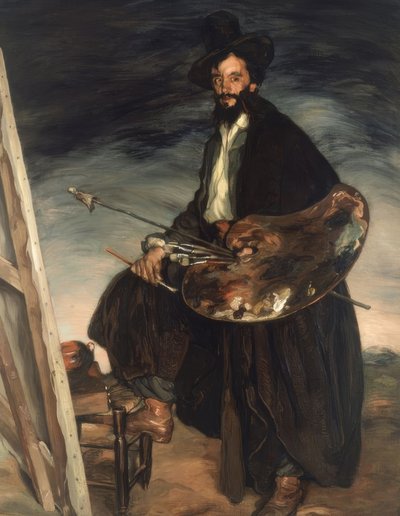 Portret van de schilder Pablo Uranga – 1905 – Olieverf op doek, 146 × 115,5 cm door Ignacio Zuloaga y Zabaleta