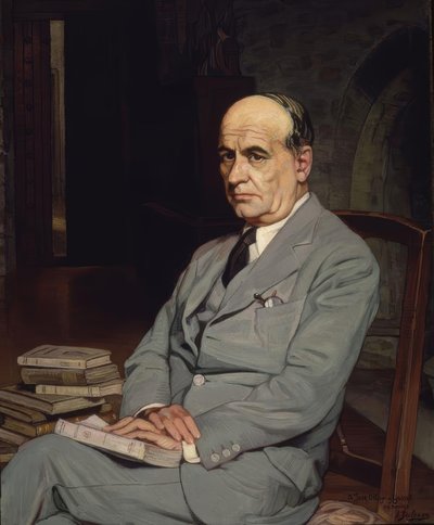 Portret van José Ortega y Gasset – 1917 door Ignacio Zuloaga y Zabaleta