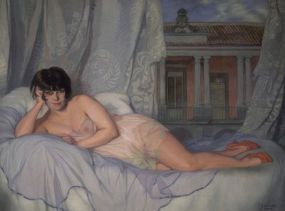 Mevrouw de Escardo – 1927 door Ignacio Zuloaga y Zabaleta
