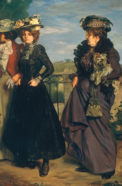 Tante Luisa door Ignacio Zuloaga y Zabaleta
