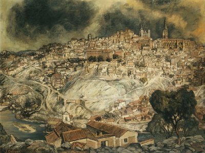Het Fort van Toledo door Ignacio Zuloaga y Zabaleta
