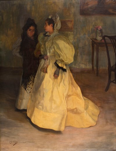 Amigas Vrienden, 1896 door Ignacio Zuloaga y Zabaleto
