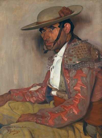 Picador El coriano door Ignacio Zuloaga y Zabaleto