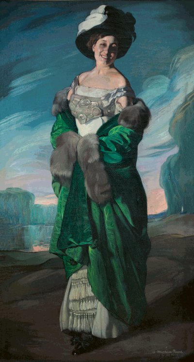 Portret van Madeleine Picard, 1909 door Ignacio Zuloaga y Zabaleto