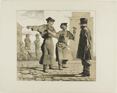 Scènes uit het Russische volksleven door Ignatii Stepanovich Shchedrovskii